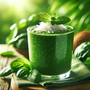 Geheimnisse der Zubereitung des perfekten grünen Smoothies für optimale Gesundheit.